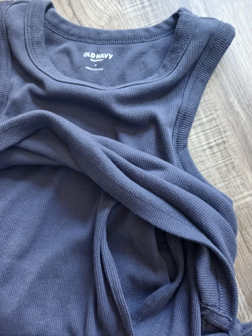 3 | Old Navy Cotton Nursing Ribbed Side-Tie Tank - Picture 5 of 8